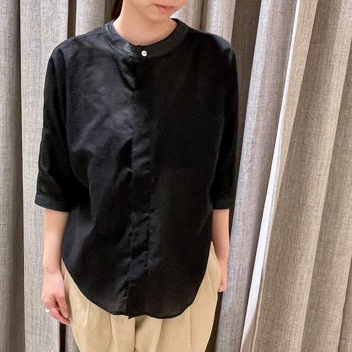 Ramie lawn 2way Dolman Sleeve Brouse