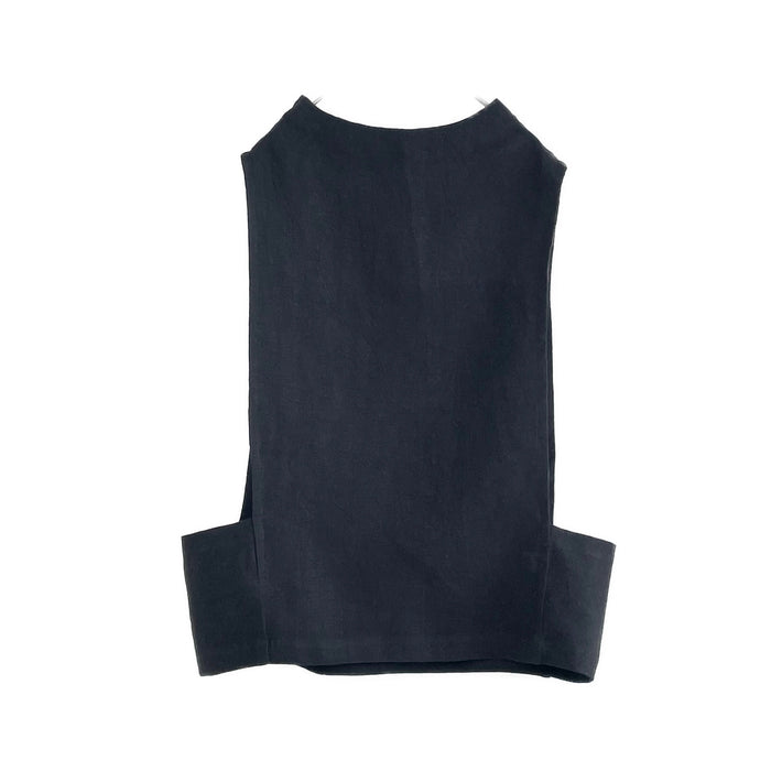 Linen nosleeve vest
