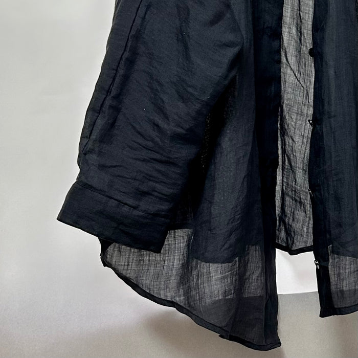 Ramie lawn 2way Dolman Sleeve Brouse