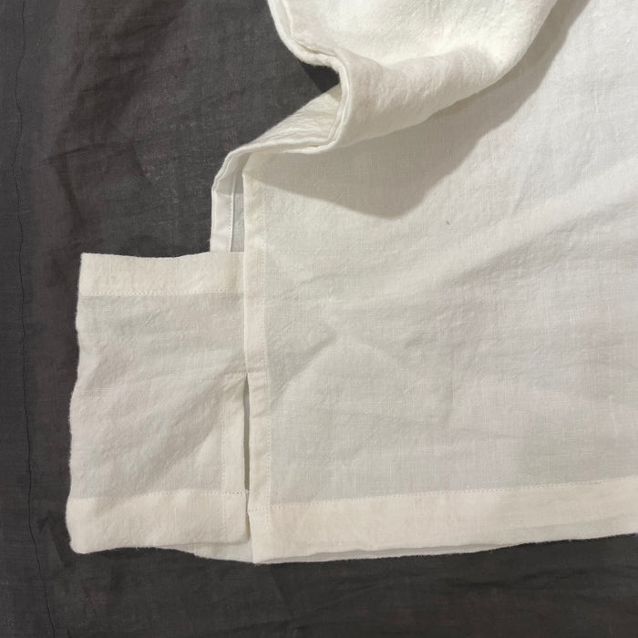 Linen nosleeve vest